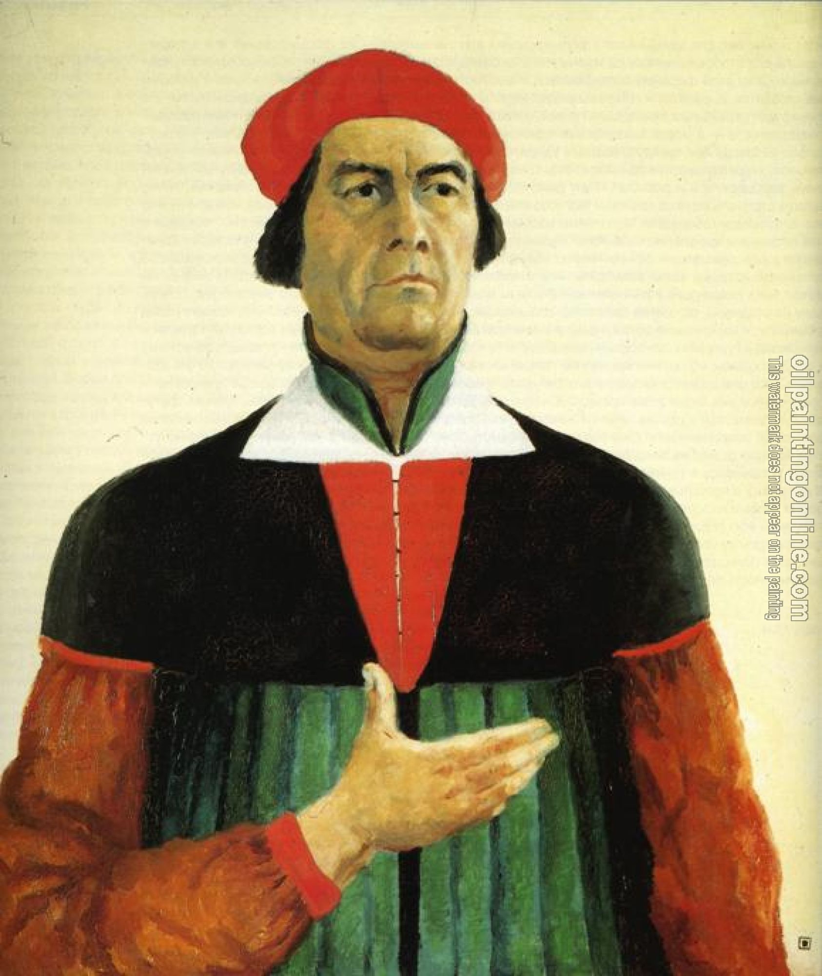 Kazimir Malevich - Self-portrait II